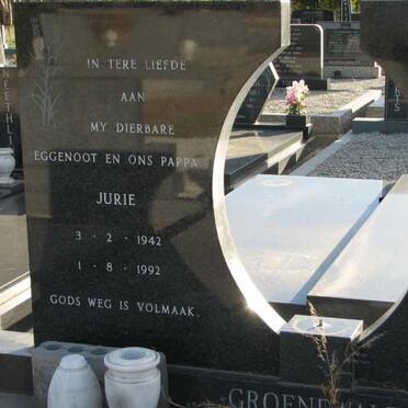 GROENEWALD Jurie 1942-1992