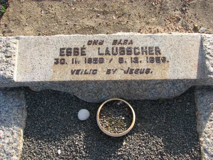 LAUBSCHER Esmé 1959-1959