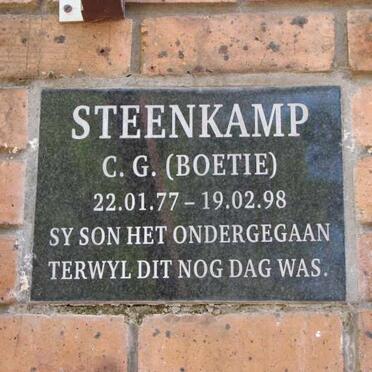 STEENKAMP C.G. 1977-1998