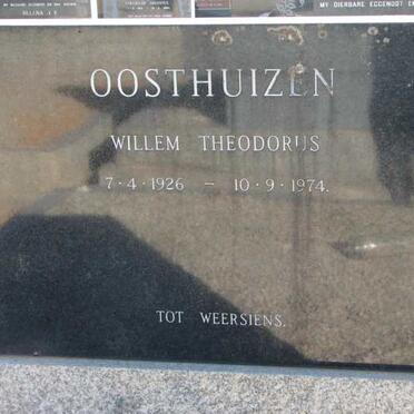 OOSTHUIZEN Willem Theodorus 1926-1974