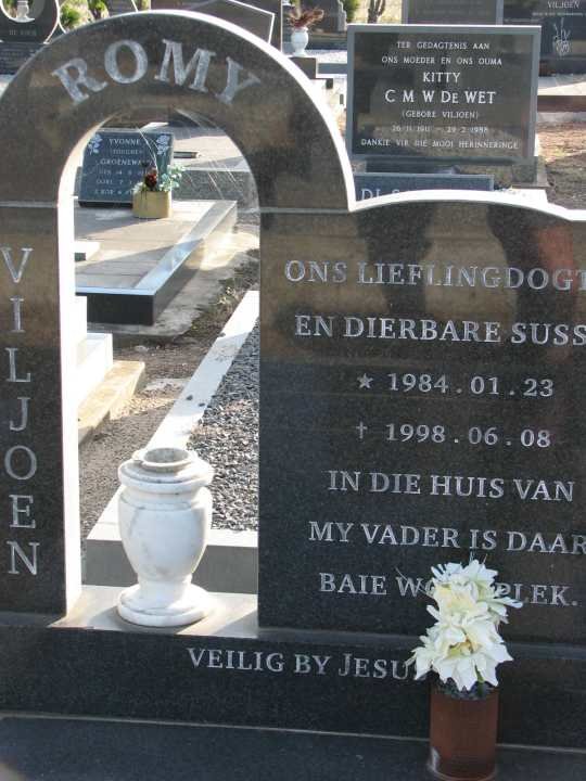 VILJOEN Romy 1984-1998