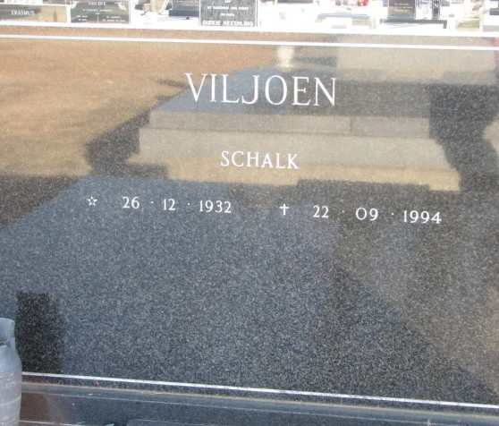 VILJOEN Schalk 1932-1994