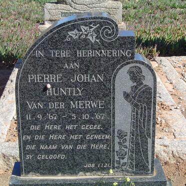 MERWE Pierre Johan Huntly, van der 1967-1967