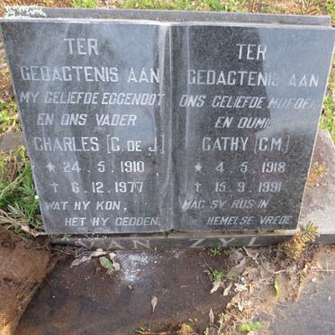ZYL Charles, van 1910-1977 &amp; Cathy M. 1918-1991