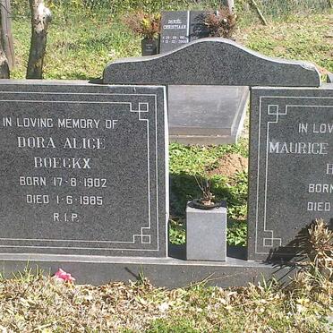 BOECKX Maurice Maria Gustave 1904-1994 &amp; Dora Alice 1902-1985