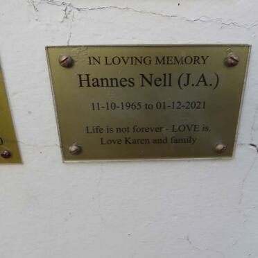 NELL J.A. 1965-2021