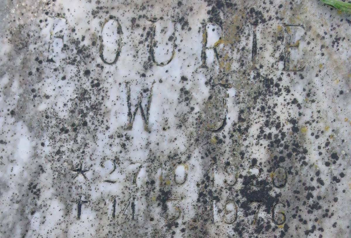 FOURIE W.J. 1920-1976