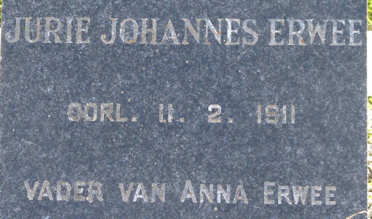 ERWEE Jurie Johannes -1911