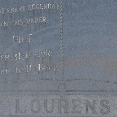LOURENS Piet 1910-1964