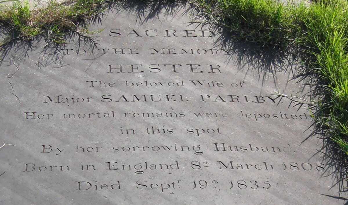 PARLBY Hester 1808-1835