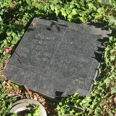 KOCK Servaas Hendrik Petrus, de 1893-1975 & Anna Susanna Cornelia MOOLMAN 1894-1970