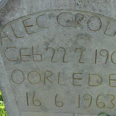 CROUSE Alec 1903-1963