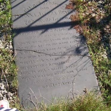 BEYERS Anna Elisabeth nee ZEEDERBERG 1801-1852_1