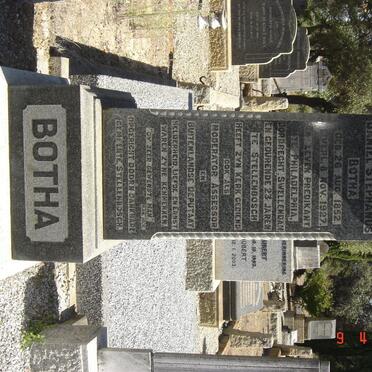 BOTHA Daniel Stephanus 1852-1927