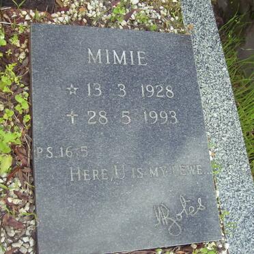 BOTES Mimie 1928-1993