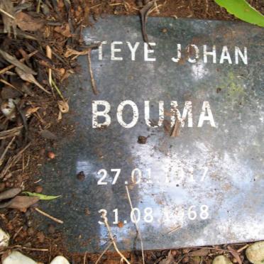 BOUMA Teye-Johan 1917-1968