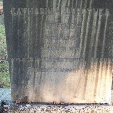 BRAND Catharina Dorothea nee ALING -1901