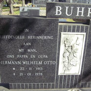BUHR Hermann Wilhelm Otto 1913-1978