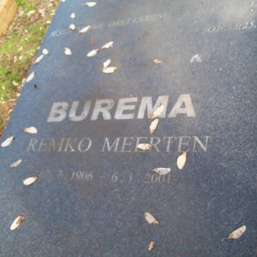 BUREMA Remko Meerten 1906-2001