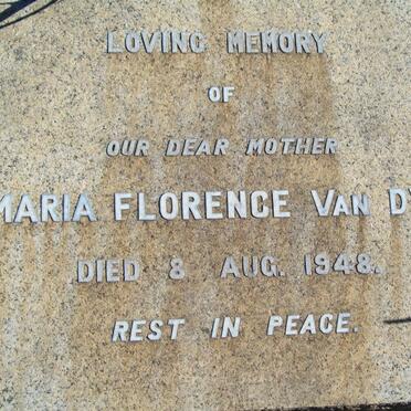 DYK Maria Florence, van -1948