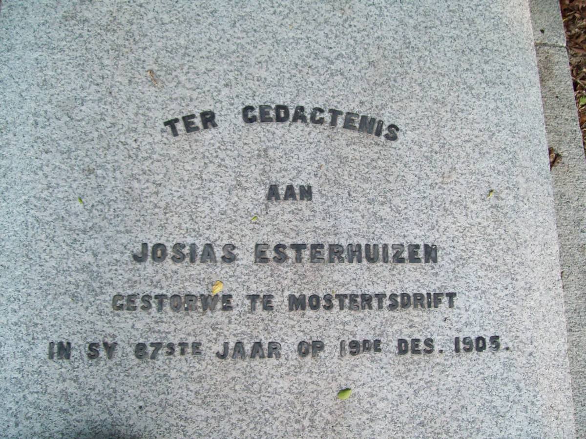 ESTERHUIZEN Josias -1905