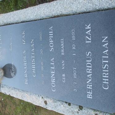 EEDEN Bernardus Izak Christiaan, van 1908-1962 &amp; Cornelia Sophia VAN BRAKEL 1907-1993