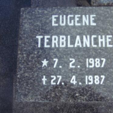 TERBLANCHE Eugenie 1987-1987