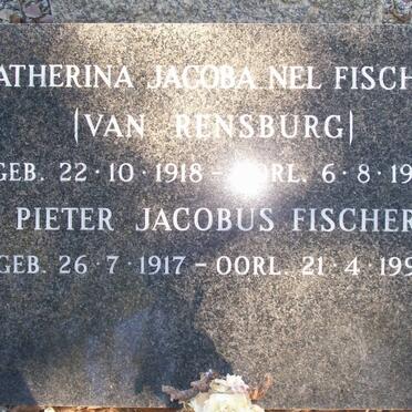 FISCHER Pieter Jacobus 1917-1995 &amp; Catherina Jacoba VAN RENSBURG 1918-1981