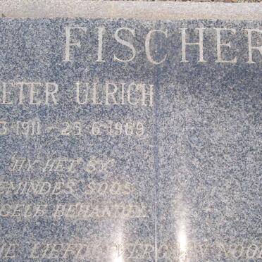 FISCHER Pieter Ulrich 1911-1969