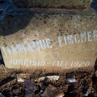 FISCHER Marianne 1919-1920