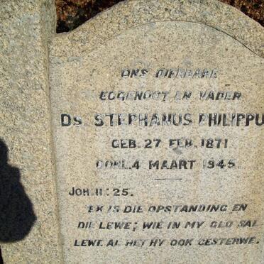 FOUCHE Stephanus Philippus 1871-1945 &amp; Constance K. HAUMAN 1892-1968 :: FOUCHE Stephanus Philippus -1945