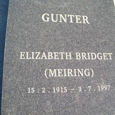 GUNTER Christiaan Frans Gerhardus 1906-1979 &amp; Elizabeth Bridget MEIRING 1915-1997 :: GUNTER Merine 1936-1963_2