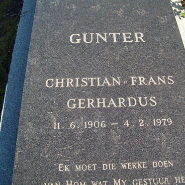 GUNTER Christiaan Frans Gerhardus 1906-1979 &amp; Elizabeth Bridget MEIRING 1915-1997 :: GUNTER Merine 1936-1963_1