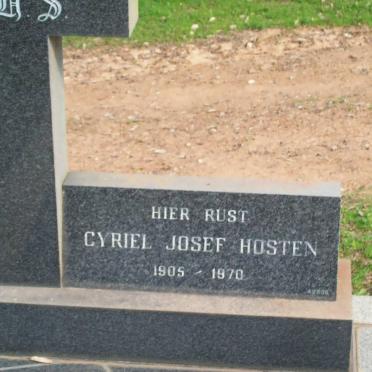 HOSTERN Cyriel Josef 1905-1970