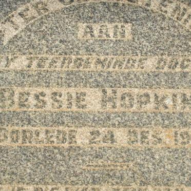 HOPKINS Bessie -1935