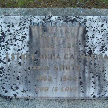 HOFMEYR Jan Hendrick 1856-1924 &amp; Esther Anna Catharina SMUTS 1862-1942