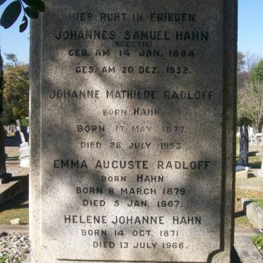 HAHN :: RADLOFF