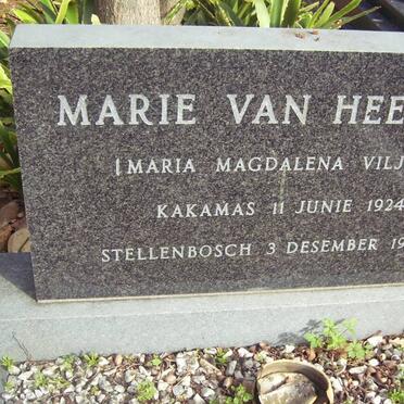 HEERDEN Maria Magdalena , van nee VILJOEN 1924-1989