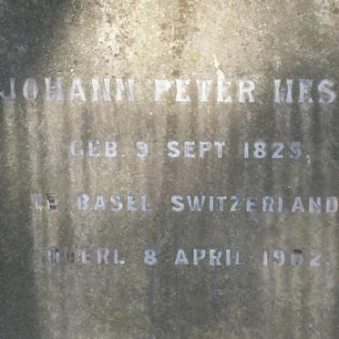 HESSE Johann Peter 1825-1902