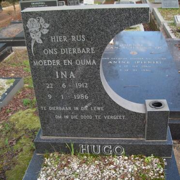 HUGO Ina 1912-1986