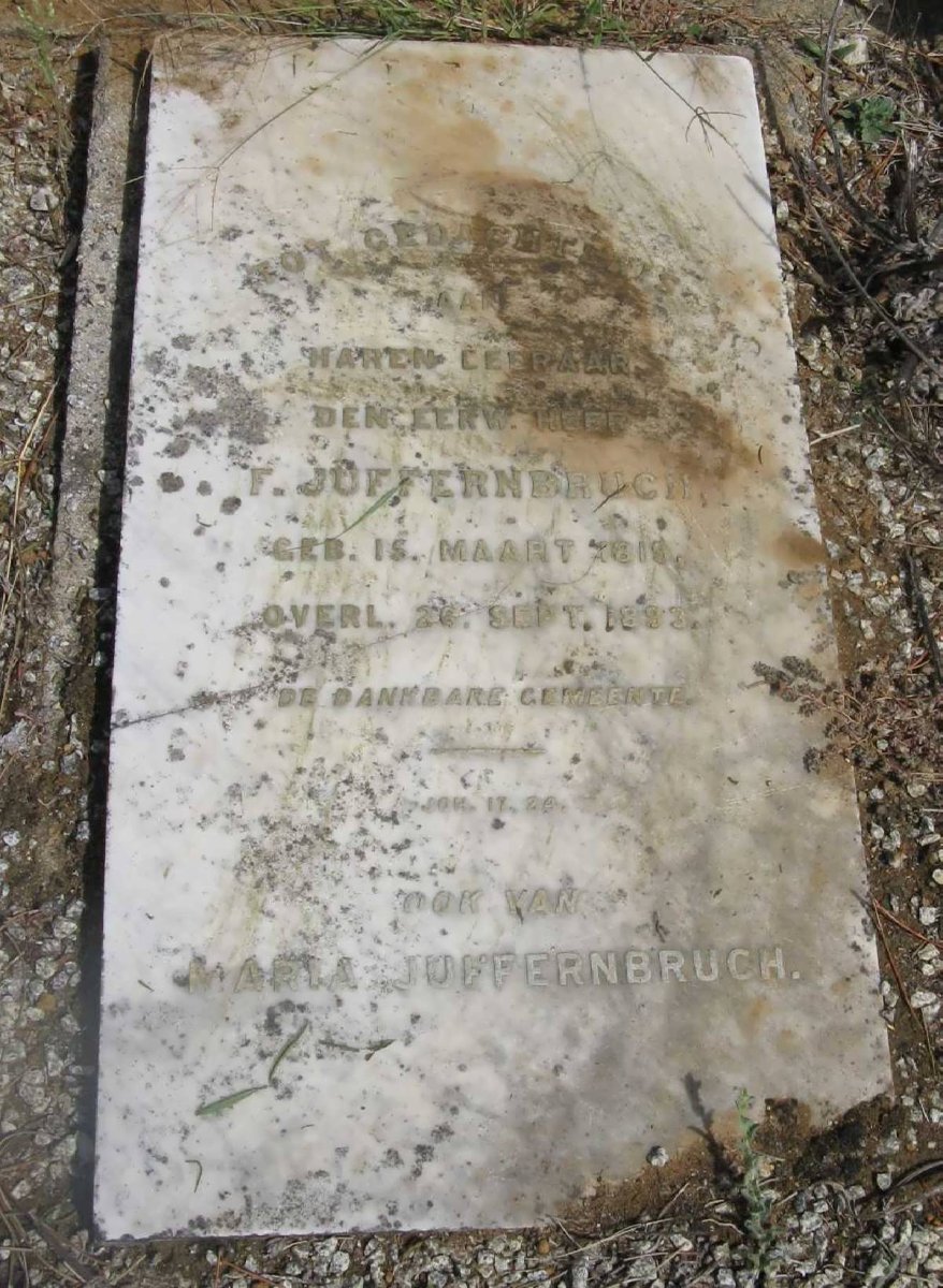 JUFFERNBRUCH F. 1819-1883 &amp; Maria