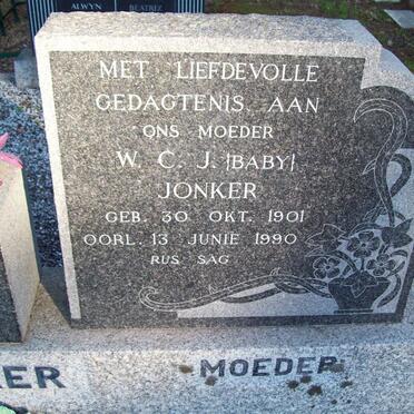 JONKER Francois Cornelius 1900-1960 &amp; W.C.J. 1901-1990_3