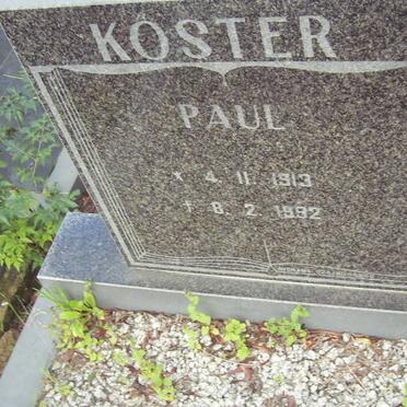 KOSTER Paul 1913-1992