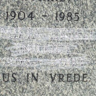 KOCK Stephanus Johannes, de 1904-1985 &amp; Emilia E. 190?-2003_2