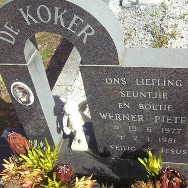 KOKER Werner Pieter, de 1977-1981