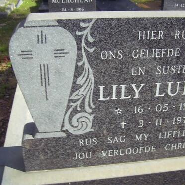 LUBBE Lliy 1956-1978