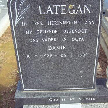 LATEGAN Danie 1928-1992
