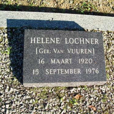 LOCHNER Helene nee VAN VUUREN 1920-1976