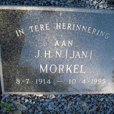 MORKEL J.H.N. 1914-1995