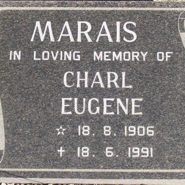 MARAIS Charl Eugene 1906-1991